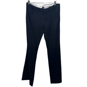 Talula Women Dark Pinstripe Trousers size 10